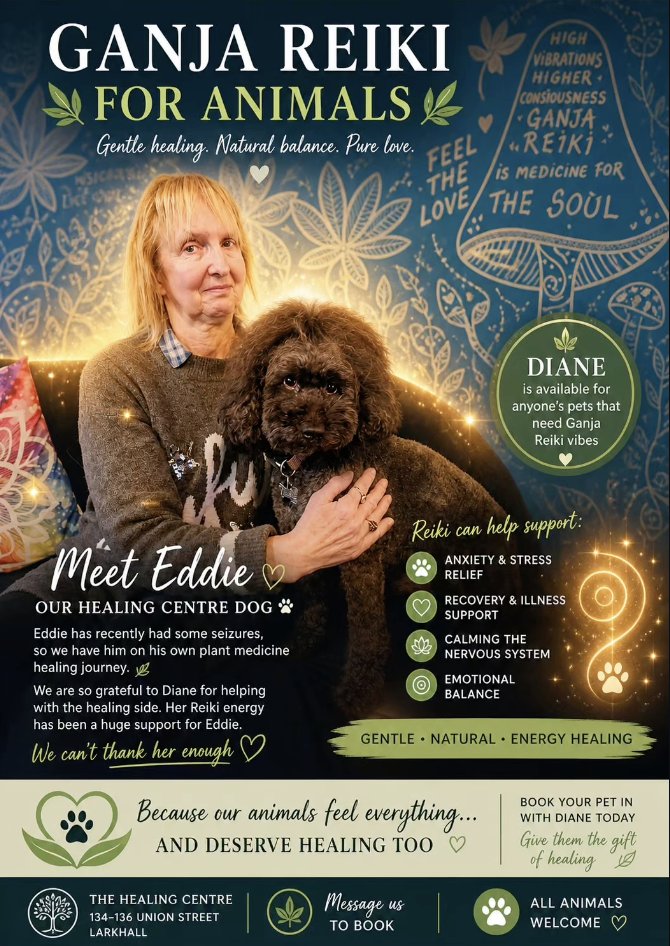 Ganja Reiki for Animals