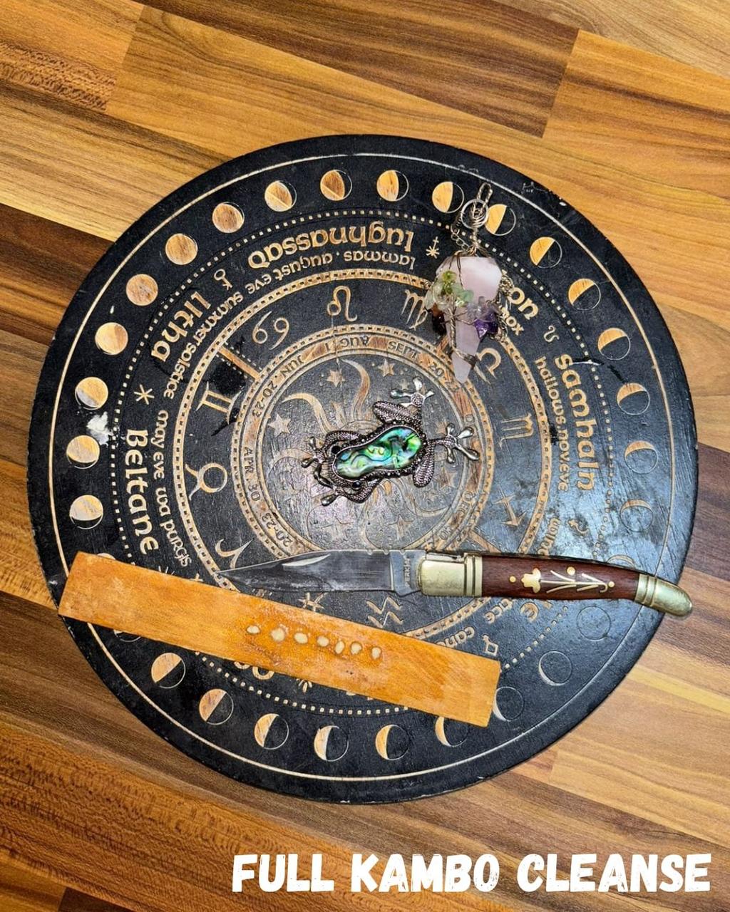 Full Kambo Cleanse — zodiac board